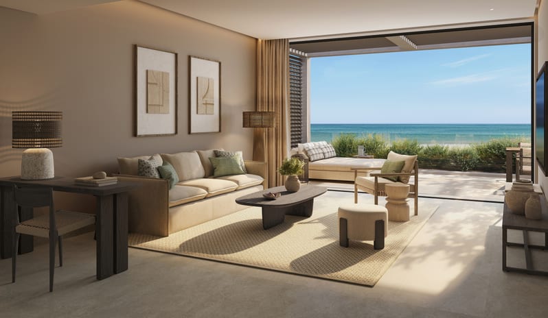 Deluxe One Bedroom Suite Balcony Sea View